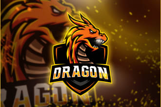 design gaming mascot logo for esport  twitch team streamer