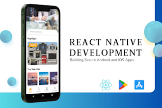 do mobile app development using react native
