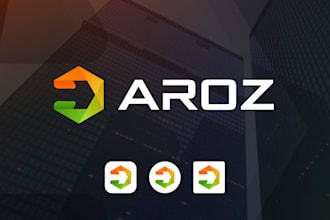 do marvelous timeless colorful gradient logo and mobile app icon design