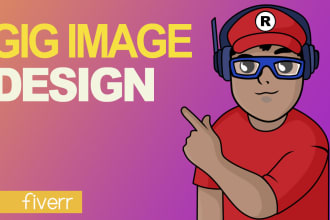 custom illustrate your fiverr gig thumbnail