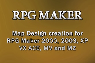 design a custom rpg maker map