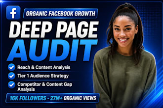audit your facebook page for organic growth