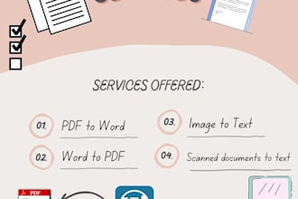edit and convert text to text transcription