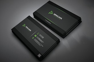 business card design  3d