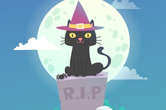draw a flat vector illustration