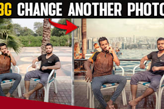 do best photo manipulation, editing, retouching on photoshop