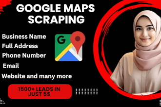 do google map scraping, b2b lead generation, business leads
