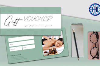 design gift voucher discount voucher and gift certificate