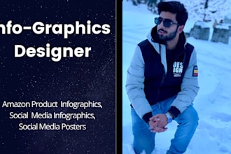 design creative infographics with custom illustrations