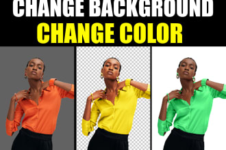 change image background and color change anything