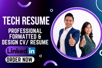 write the best resume, IT resume, CV, and tech resume