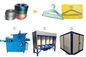 sell clothes hanger production line