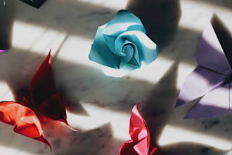 make tutorials, diagrams, and teach origami and paper crafts
