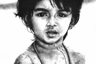 draw a beautiful pencil portrait for you