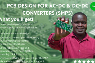 do pcb design for your power supply ac dc and dc dc converter