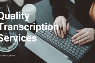 transcribe your audio and video podcast  to text