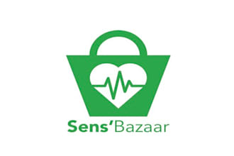 design a noticeable logo for healthy foods and snack online marketplace