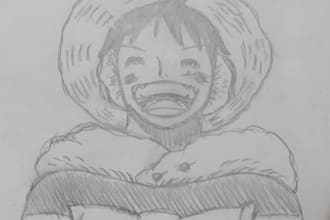 draw any anime character for five dollars