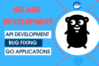 build golang web apps and do backend rest api in golang