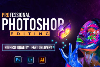 do photoshop editing and graphic design