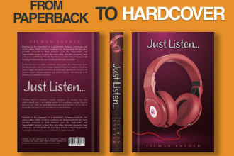 turn your paperback to hardcover amazon kdp