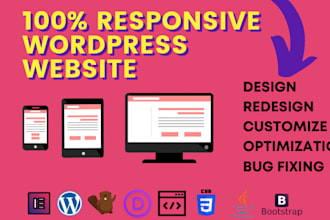 fix responsive issues for wordpress websites