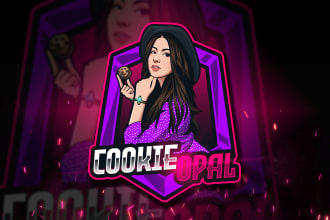 create twitch logo, twitch overlays, stream overlays and banners for your stream