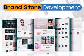 create your amazon brand store or amazon storefront design