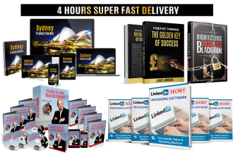 design a digital product mockup and ecover bundle