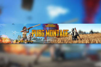 make youtube banner for gaming channel