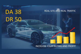 publish guest post on my DR 50 automotive website