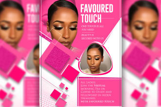 create outstanding business and  church, or any type of flyer