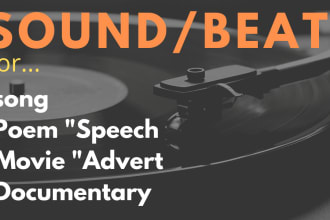 be your music beat maker and nature custom sound producer