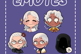 twitch emotes and emblens
