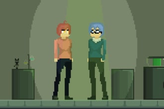 make pixel art characters and tilesets