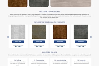 develop a responsive website