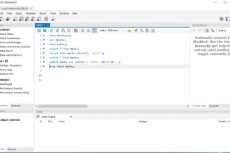 im good at mysql and fast at typing