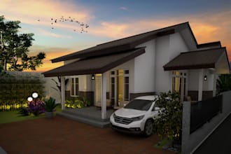 render as realistic as possible,and your room design can function