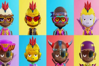 do voxel, 3d nft art, 3d nft modeling, nft 3d cryptopunk, 2d nft collectible art