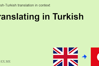 translate english to turkish or turkish to english