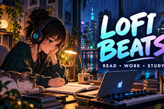 produce original lofi hip hop beats and relaxing chill music