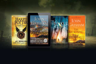 design a professional kindle book cover, with free PSD