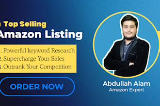 do compelling amazon SEO product description, amazon listing copywriting