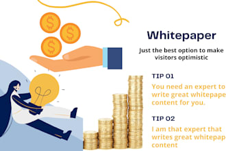 write a whitepaper for your business, ico, bnb, blockchain