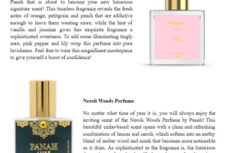 write SEO friendly luxury perfume descriptions that sell