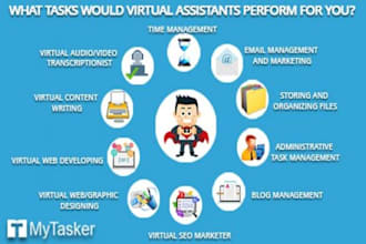be your virtual assitant and administrator