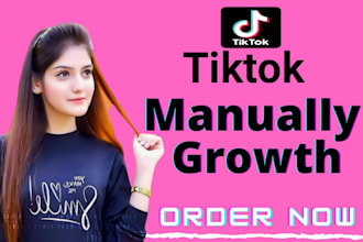 do grow your tiktok account organically