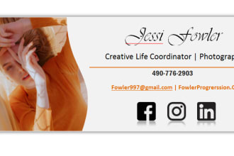 make modern and create a clickable email signature for word, gmail