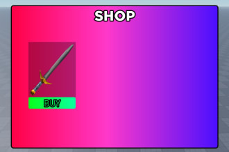 make a roblox gui for you
