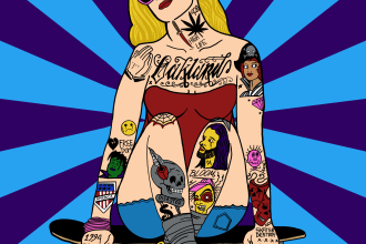 draw in pop art and comic style portraits